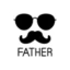 father day flowers icon
