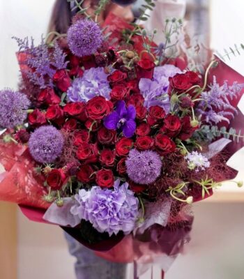 Extravagant Red and Purple